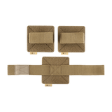 M‑Tac Indlæg til Rygsæk (3 stk) til våbenkasser og M‑Tac Large Elite Hex rygsæk med Velcro-panel, beige farve.