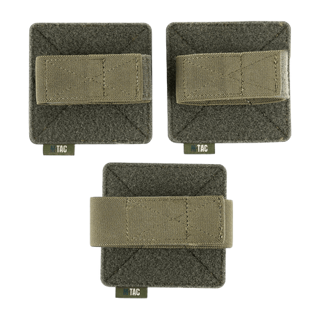 M‑Tac Indlæg til Rygsæk (3 stk) med Velcro panel, perfekt til våbenkasser, designet til AR‑15 og AK karbiner, set forfra.