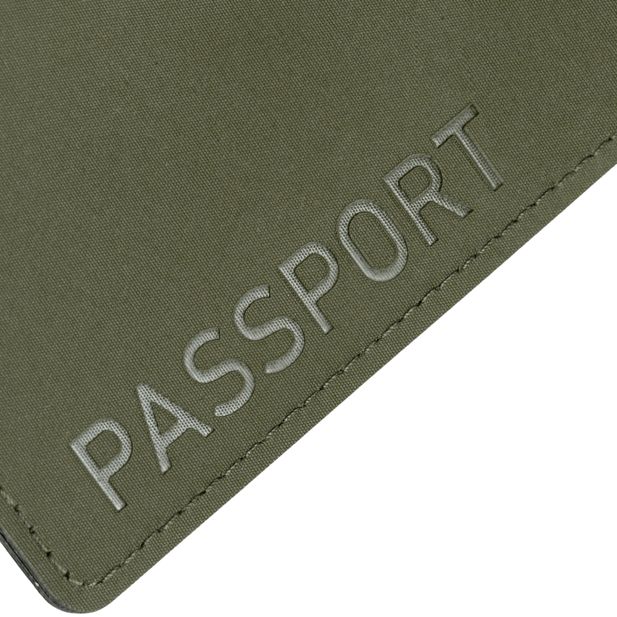 M‑Tac Pascover i moderne polymerkomposit med "Passport"-tryk, der beskytter pas mod slid. Praktisk rejsetilbehør.