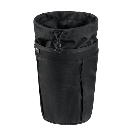 M‑Tac Magasinsæk Dump Pouch Lite Elite i sort med hurtiglukkesystem og MOLLE-muligheder, lavet af slidstærk Cordura 500D.