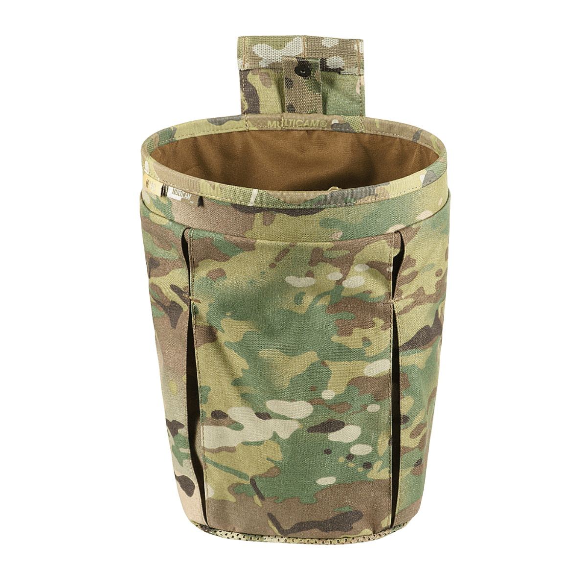 M‑Tac Magasinsæk Dump Pouch Lite Elite i camouflagedesign med quick-pull lukning og robust Cordura 500D-konstruktion.