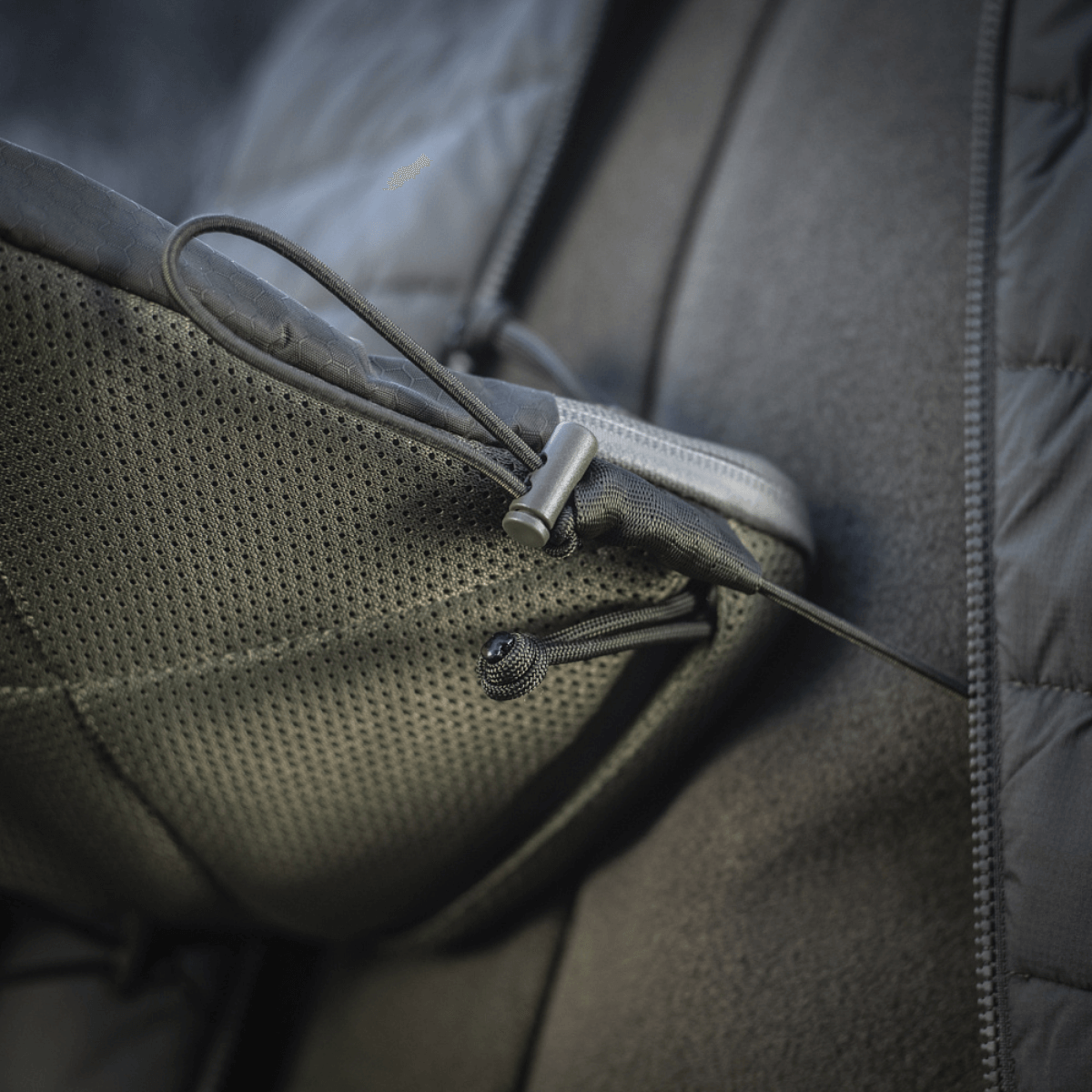 M‑Tac Pocket Bag Elite HEX med slidstærke YKK lynlåse til daglig brug og opbevaring af EDC-udstyr og små ting.