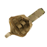 M‑Tac Medic Pouch Vertical Large Elite åben med indre IFAK-organizer i slidstærkt Cordura 500D-materiale og MOLLE-interface.