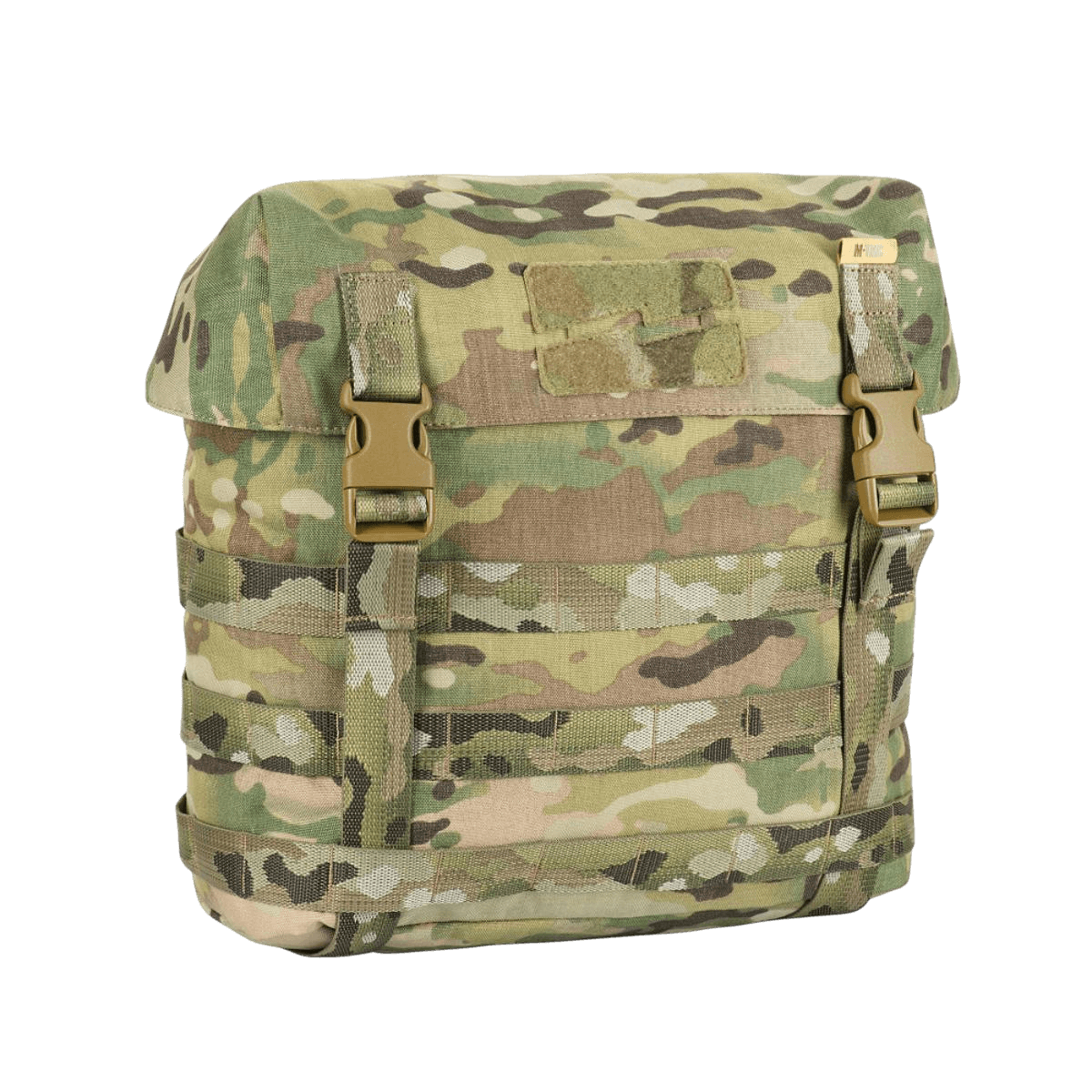 M-Tac Pouch Sukharka Gen.3 XL i camouflagemønster med MOLLE-system og velcrolukning, fremstillet i slidstærk Cordura 500D med Woojin hardware