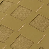 Nærbillede af M-Tac Tablet Bag Laser Cut Hex med laser-cut MOLLE design, fremstillet i Cordura Hex materiale til EDC-formål.