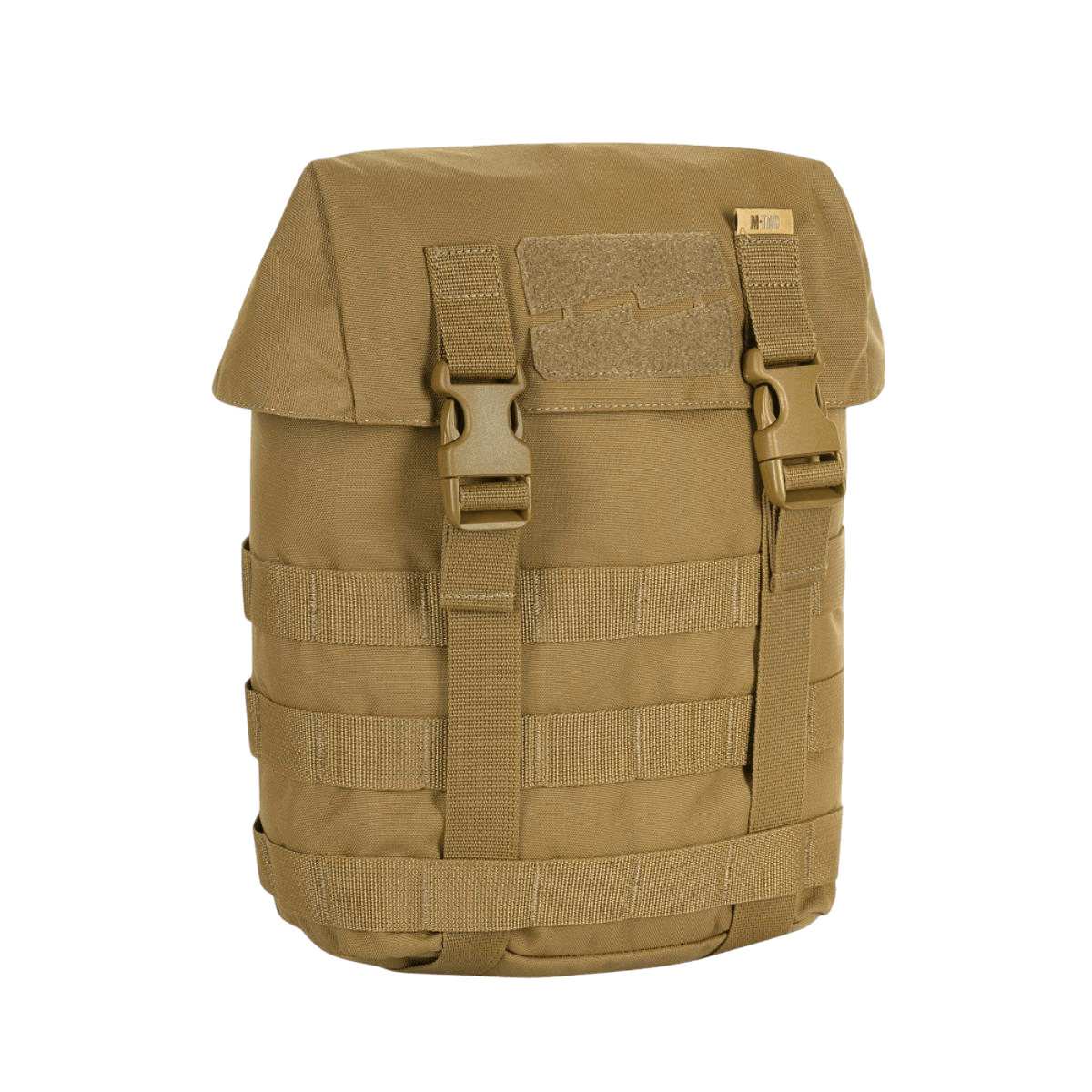 M-Tac Sukharka Gen.3 Pouch i slidstærkt Cordura 500D med justerbart låg og MOLLE-interface, ideel til militært brug eller ture.