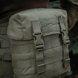 M-Tac Sukharka Gen.3 Pouch med MOLLE-interface og justerbart låg, lavet af slidstærk Cordura 500D, perfekt til militært brug.