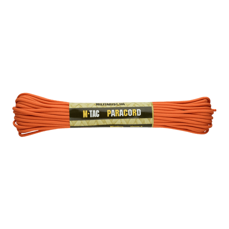 M‑Tac Paracord 550 Type III 15 m i rustfarvet nylon perfekt til friluft og reparationer