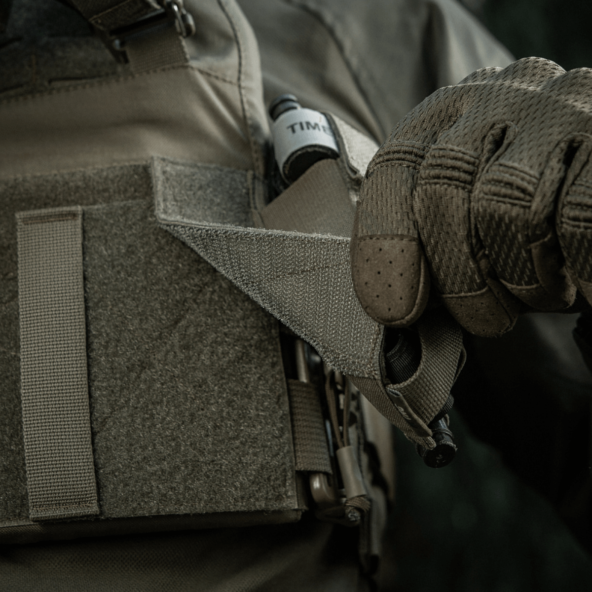 M‑Tac Tourniquet Pouch Elastic Gen.5 fastgjort til taktisk udstyr med CAT tourniquet, lavet af Cordura 500D for hurtig adgang, 15x5x9,5 cm.