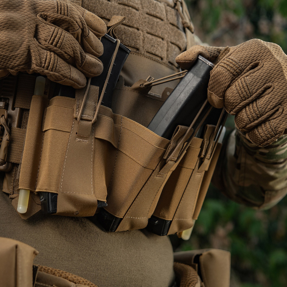 M-Tac Frontpanel til Cuirass QRS Pladebærer Tre Magasiner