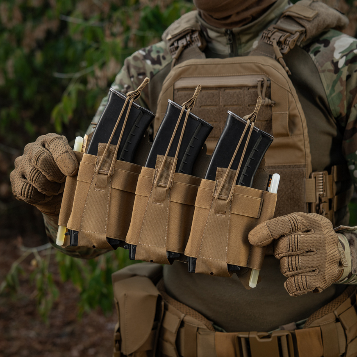 M-Tac Frontpanel til Cuirass QRS Pladebærer Tre Magasiner