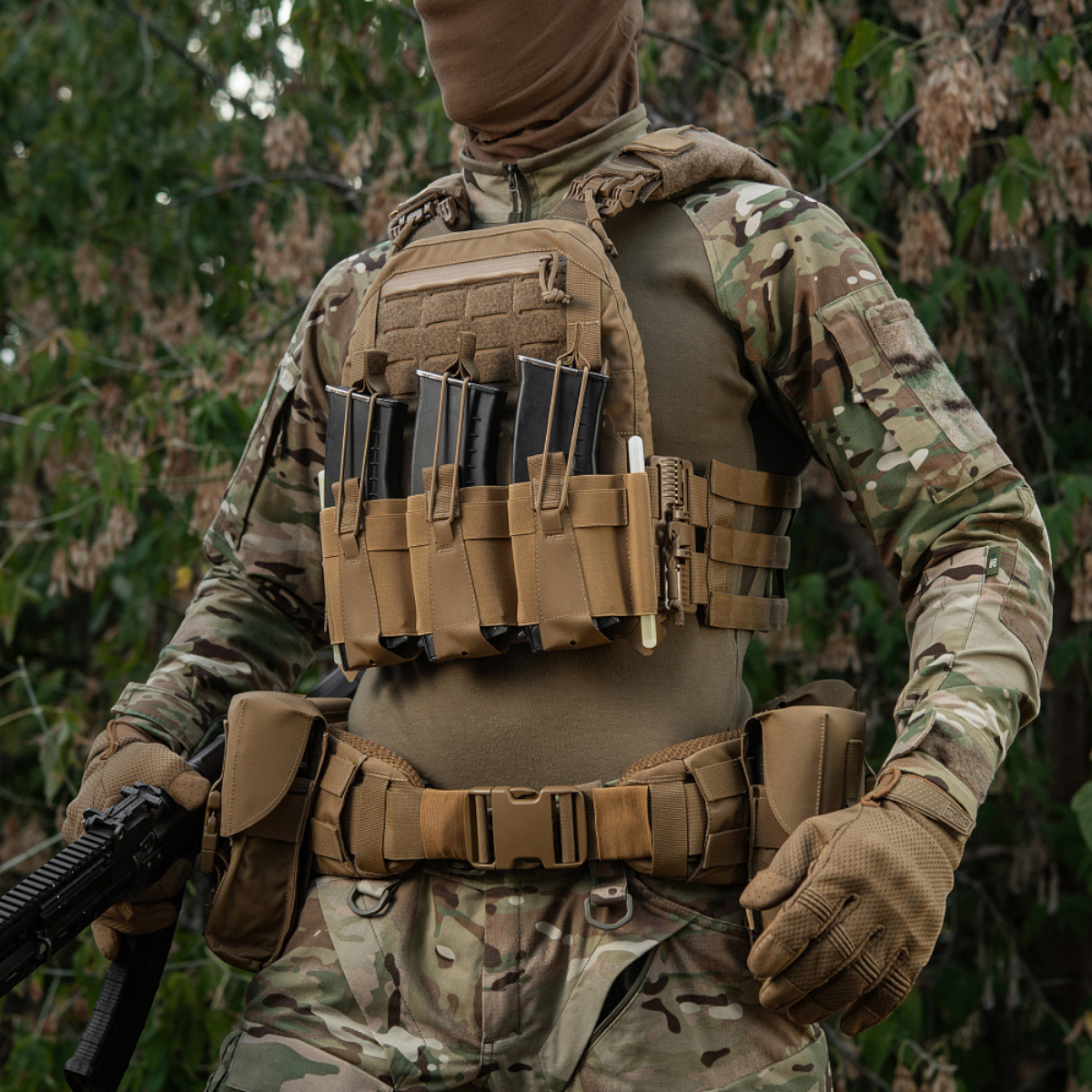 M-Tac Frontpanel til Cuirass QRS Pladebærer Tre Magasiner