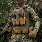 M-Tac Frontpanel til Cuirass QRS Pladebærer Tre Magasiner