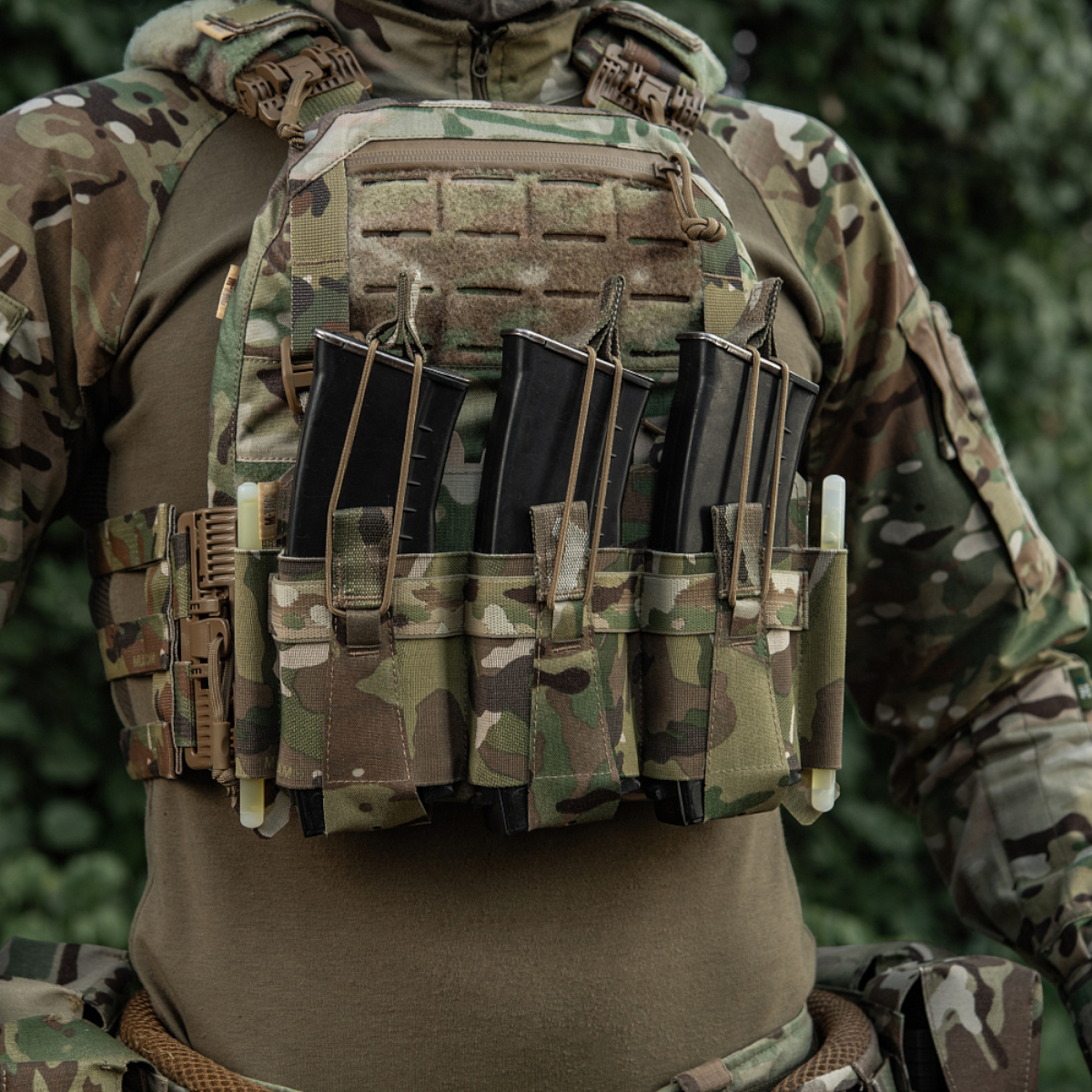 M-Tac Frontpanel til Cuirass QRS Pladebærer Tre Magasiner