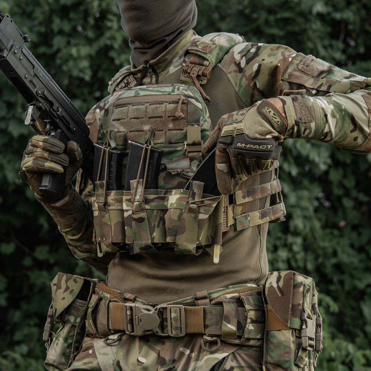 M-Tac Frontpanel til Cuirass QRS Pladebærer Tre Magasiner