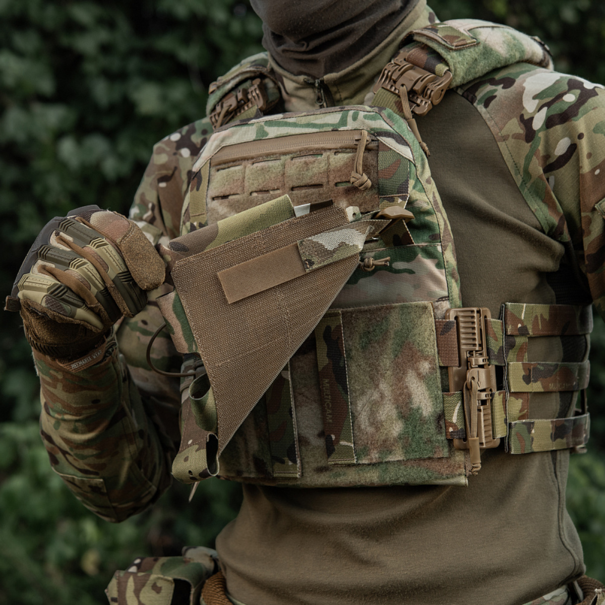 M-Tac Frontpanel til Cuirass QRS Pladebærer Tre Magasiner