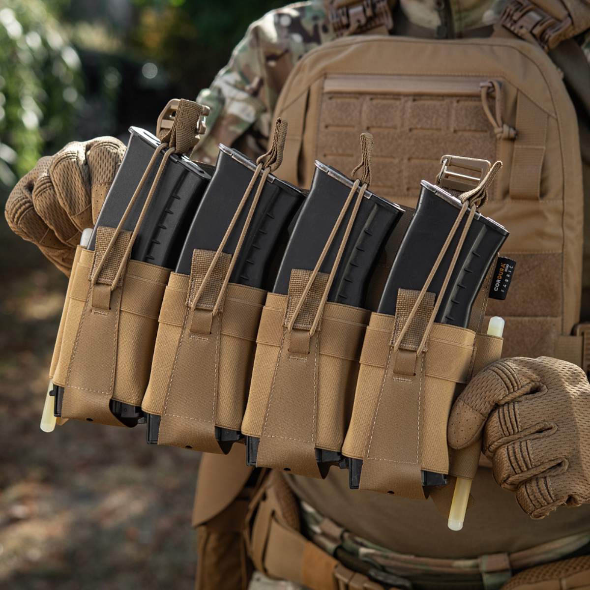 M-Tac Frontpanel til Plate Carrier Cuirass QRS til 4 Magasiner