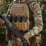 M-Tac Frontpanel til Plate Carrier Cuirass QRS til 4 Magasiner