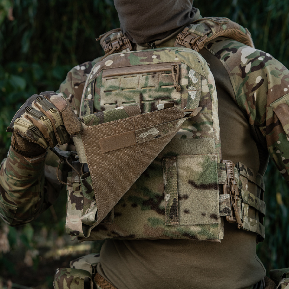 M-Tac Frontpanel til Plate Carrier Cuirass QRS til 4 Magasiner