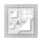 M-Tac Ecopybook Tactical Ruler GTA NATO med anti-refleks overflade til taktiske opgaver i feltbrug og UAV rekognoscering.