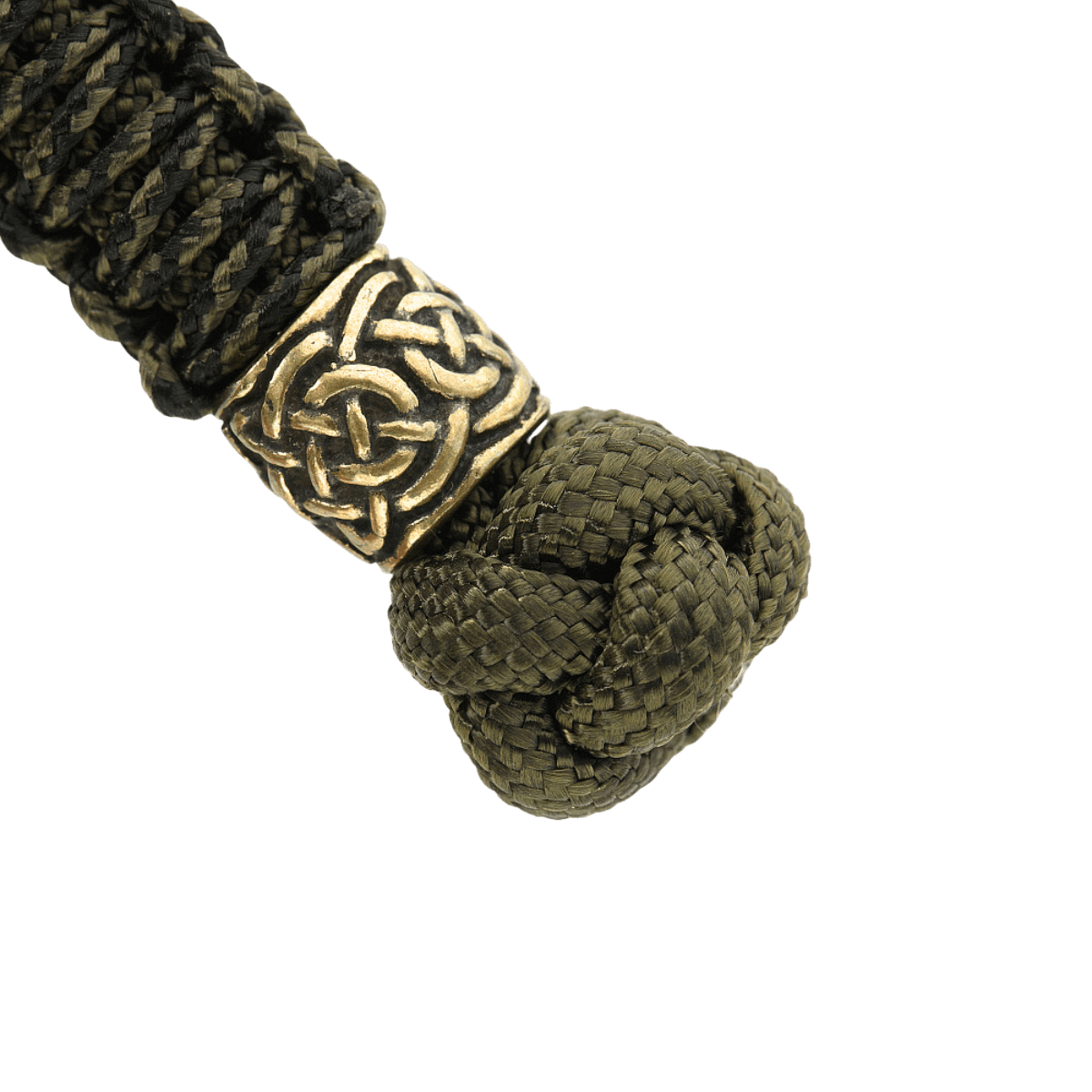 M-Tac Knife Lanyard Scandinavian med flettet paracord design og stilfulde knudemønstre for personlig stil og funktionalitet.