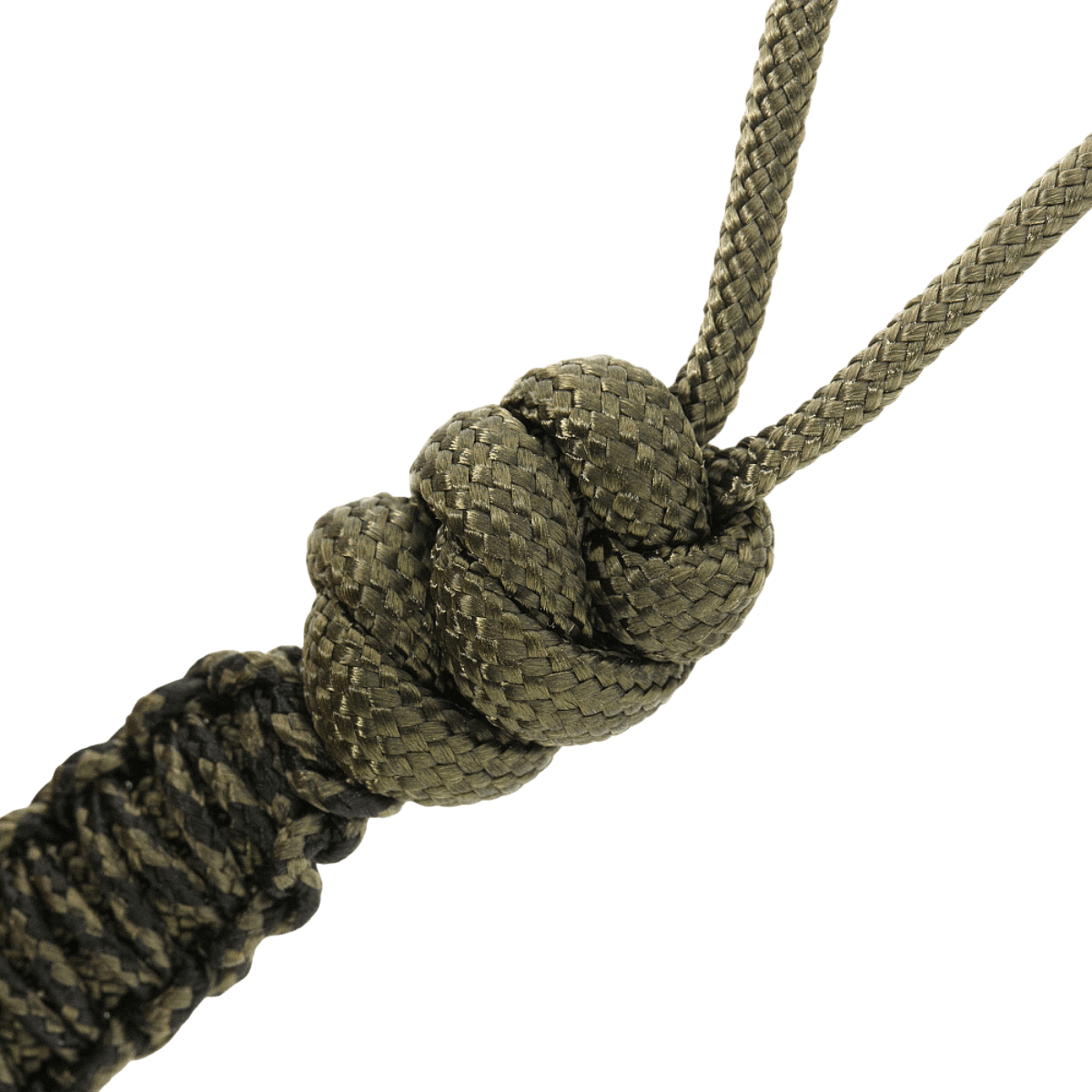 M-Tac Knife Lanyard Scandinavian flettet paracord til lommeknive, praktisk og stilfuldt tilbehør til din kniv, forbedrer greb og mobilitet.