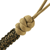 M-Tac Lanyard Scandinavian Mannaz med dekorativ skandinavisk knude, lavet af snoet paracord, ideel til knive og lommelygter.