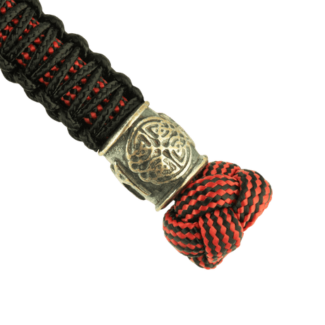 M-Tac Lanyard Scandinavian Mannaz i snoet paracord med skandinavisk dekoration, ideel til knive og udstyr, fremhæver personlighed.