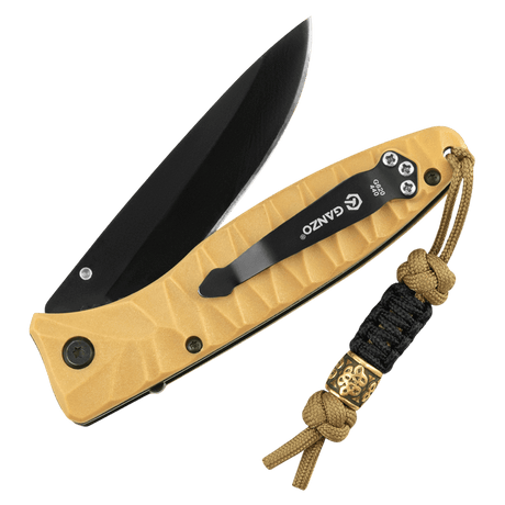 M-Tac Lanyard Scandinavian Small Chinese Knot til kniv med skandinaviske motiver og snoet paracord for stilfuldt tilbehør.