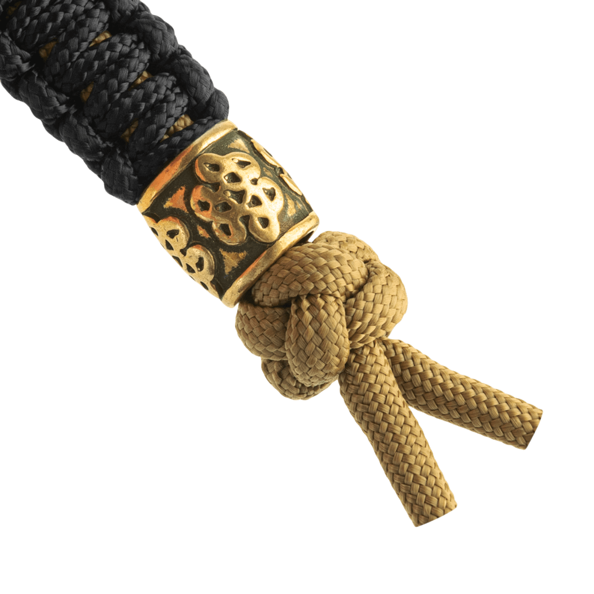 M-Tac Lanyard Scandinavian Small Chinese Knot med snoet paracord og skandinaviske mønstre, praktisk til knive og lommelygter.