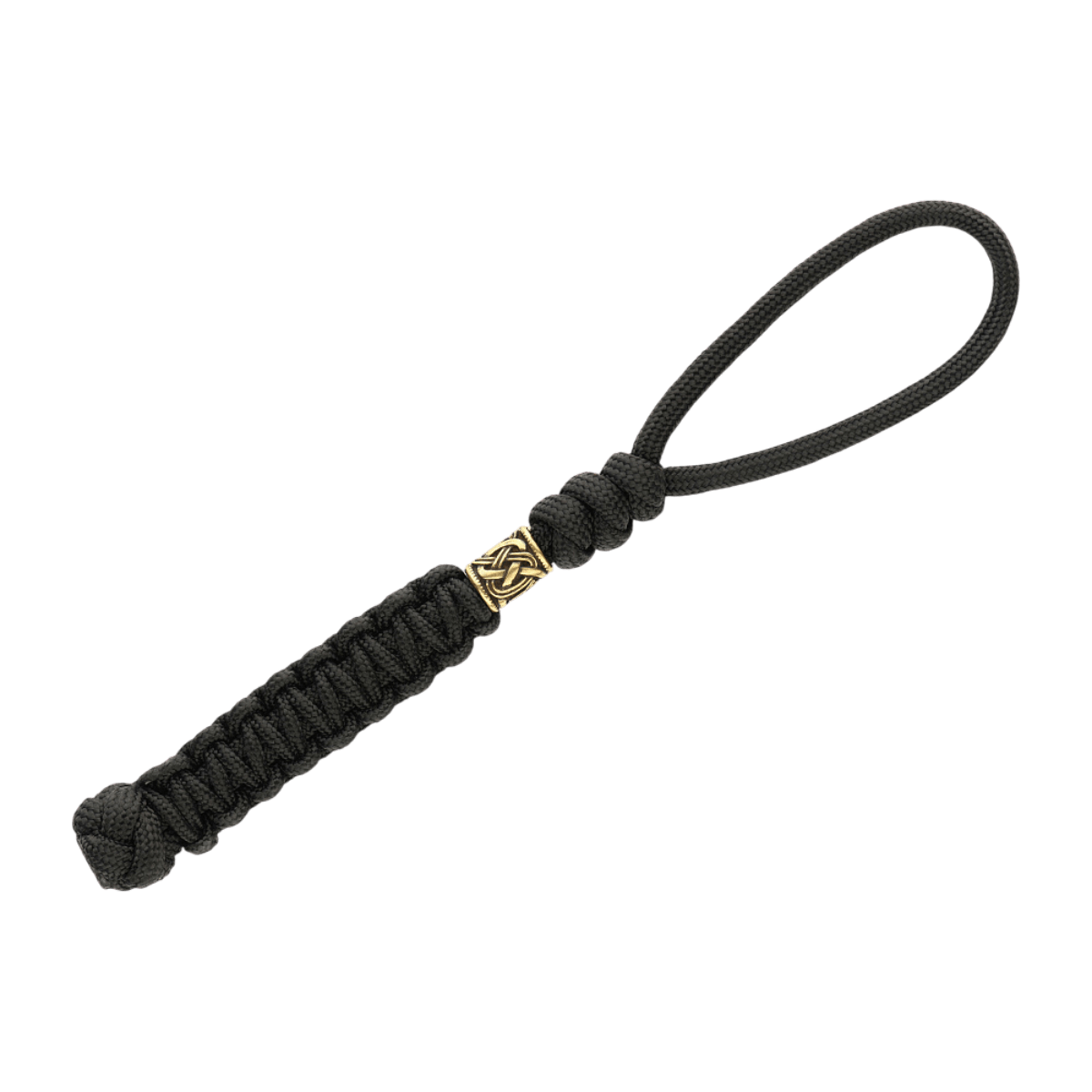 M-Tac Knife Lanyard Loopy Snake Scandinavian i sort paracord designet til lettilgængelighed og stil for dine lommeknive.