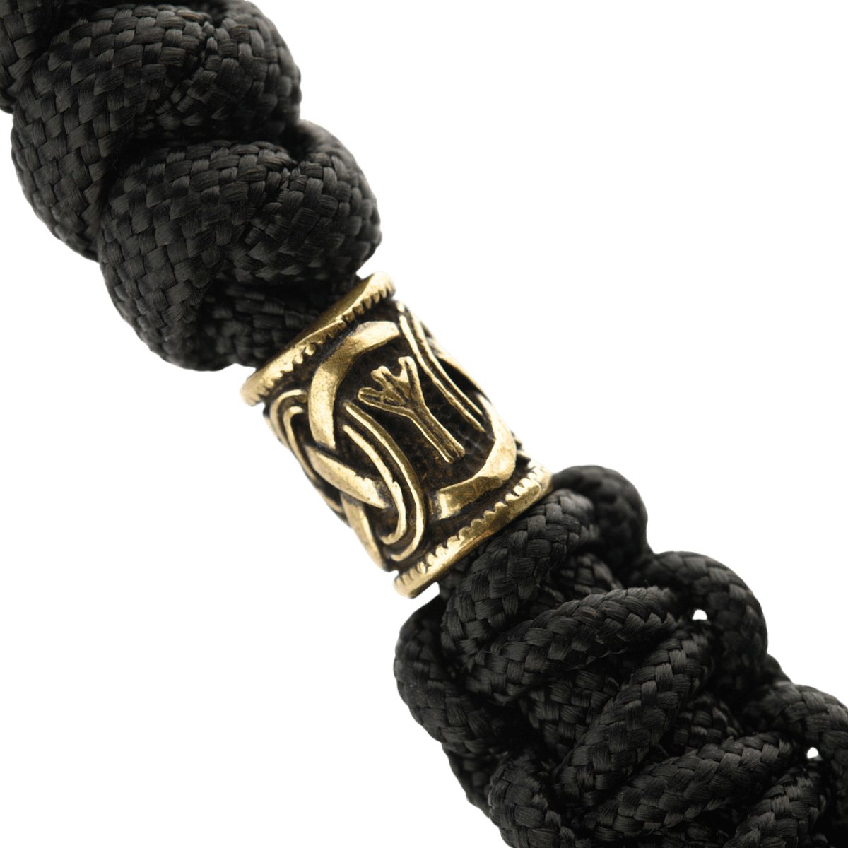 M-Tac Knife Lanyard Loopy Snake Scandinavian i flettet paracord med dekorativ metalperle