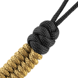 M-Tac Viper Cylindre Lanyard Stainless Steel med skandinavisk dekorativ perle og paracord design, ideel til kniv eller udstyr.