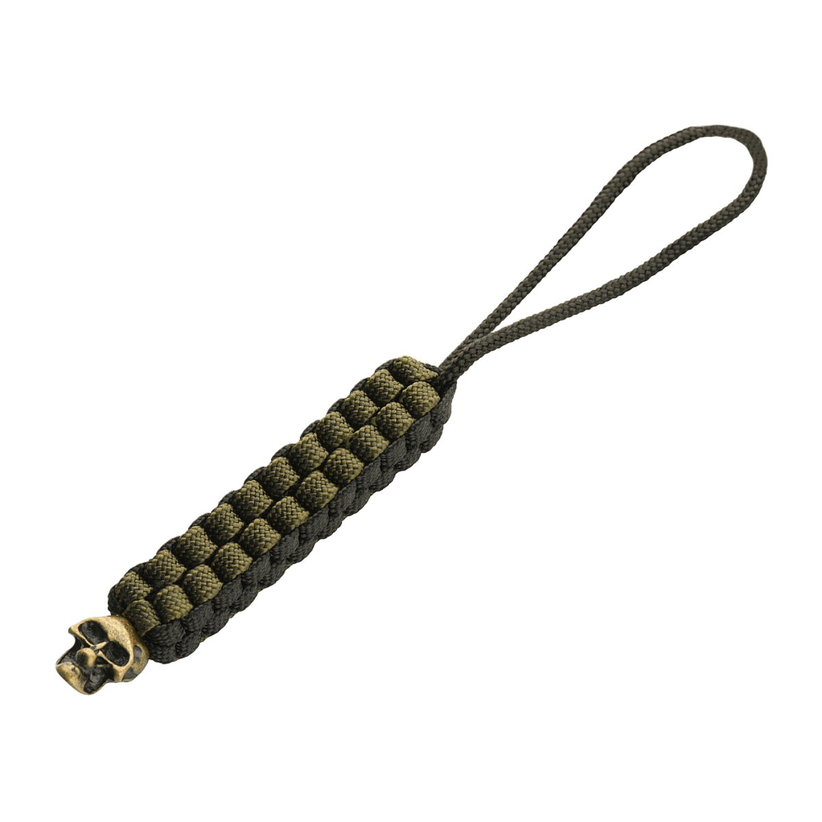 M-Tac Knife Lanyard Cuboid Skull med paracord og dekorativ perle for et taktisk design