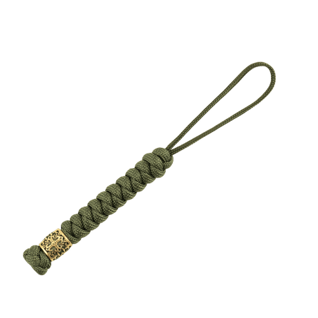 M-Tac Viper Lanyard Scandinavian i flettet paracord med viperperle, skandinavisk design, perfekt til knive og udstyr.