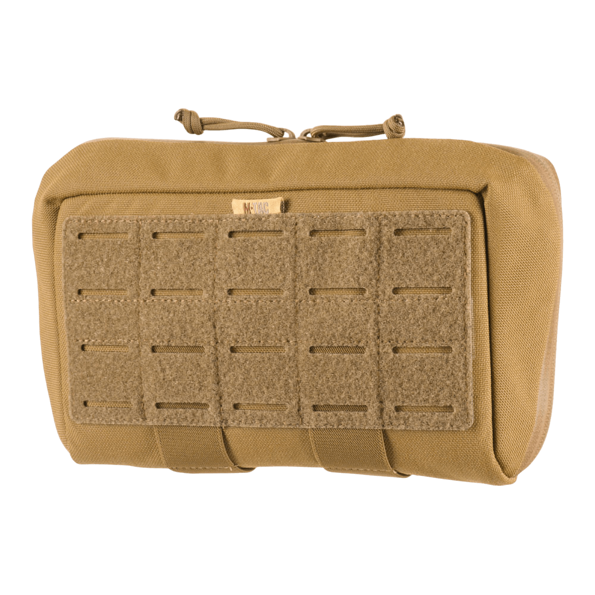 M-Tac Admin Pouch Large Elite i slidstærk Cordura 500D, perfekt til taktisk udstyr med laser cut velcro-panel til patches.