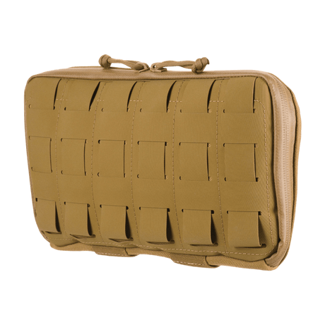 M-Tac Admin Pouch Large Elite i slitstærkt Cordura 500D med taktisk design og velcro til fastgørelse af moduler. Praktisk til taktisk udstyr.