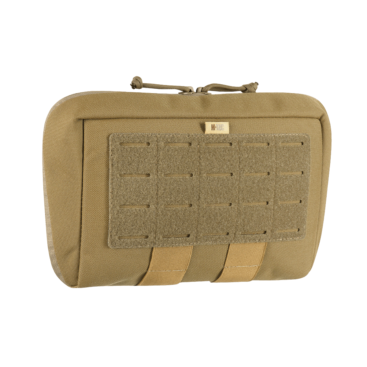M-Tac Admin Pouch X-Large Elite lavet af robust Cordura 500D med Laser Cut-design og velcro til patches, ideel til taktisk udstyr.