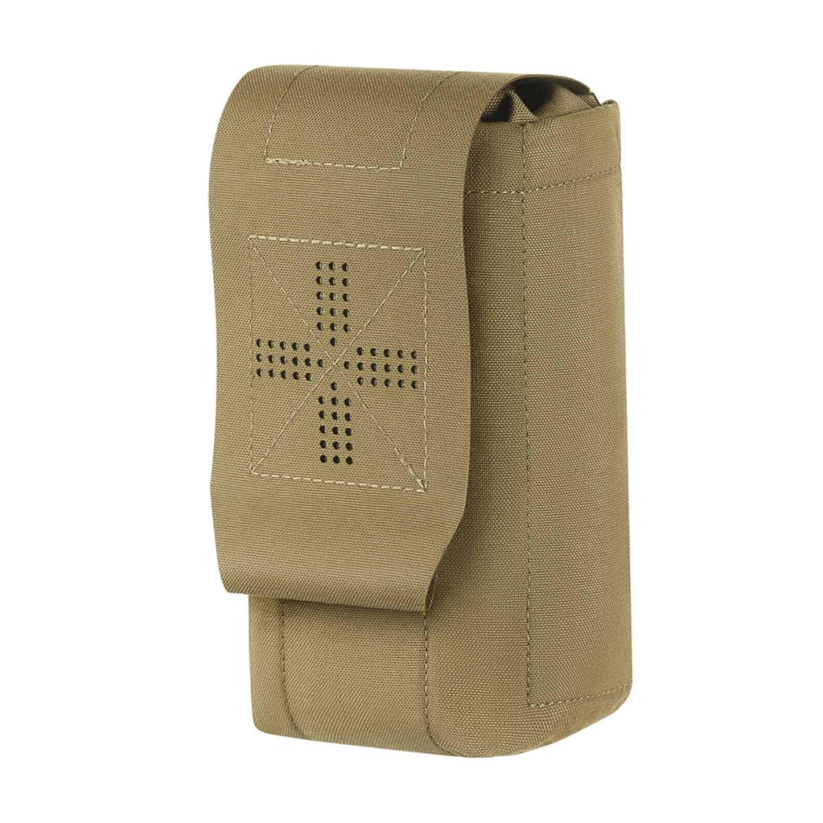 M-Tac Mediclomme Small Vertical Elite i robust Cordura 500D materiale til førstehjælpsorganisering med vertikal udtrækning.