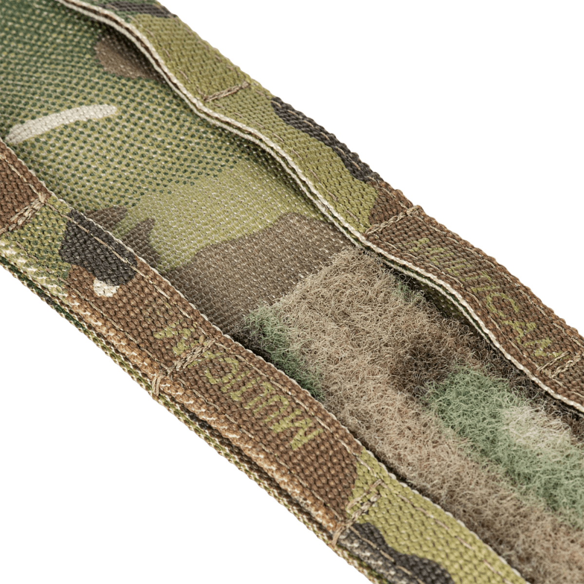 M-Tac Range Bælte Cobra Buckle Gen.IV med camouflage mønster og kraftig tegris-komposit forstærkning, ideelt til taktisk brug.