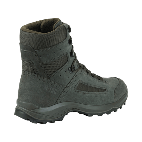 M-Tac Taktiske Sommerstøvler i høj kvalitet, designet til komfort i varmt vejr, lavet af læder og Cordura® mesh.