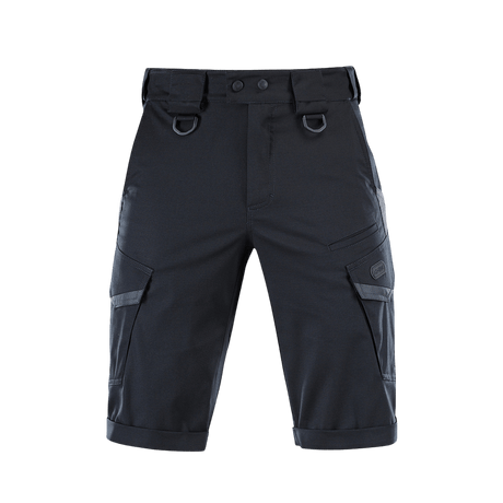 M-Tac Shorts Aggressor Gen.II Flex i sort, alsidige og funktionelle, perfekt til træning og fritid, vand- og smudsafvisende materiale.