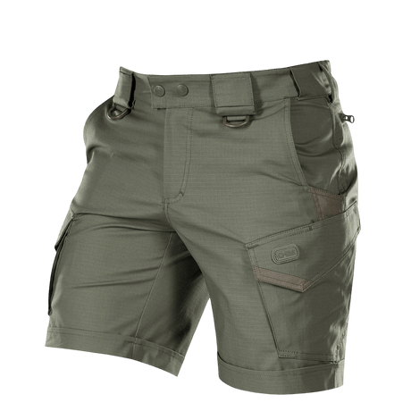 M-Tac Shorts Aggressor Short i elastisk polycotton rip-stop materiale med taktiske funktioner. Ideel til aktive udendørsaktiviteter.