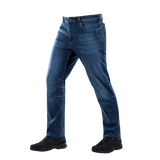 M-Tac Tactical Gen.I Regular Fit jeans in denim blue showcasing durability and comfort for outdoor activities and casual wear.