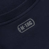 M-Tac Pullover 4 Seasons, minimalistisk design, rund hals, elastisk bomuld, alsidig til hverdag og taktisk brug, logo detalje