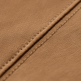 M-Tac Pullover 4 Seasons stofdetalje med robust søm, lavet af 95% bomuld og 5% elastan, perfekt til alsidig brug hele året.