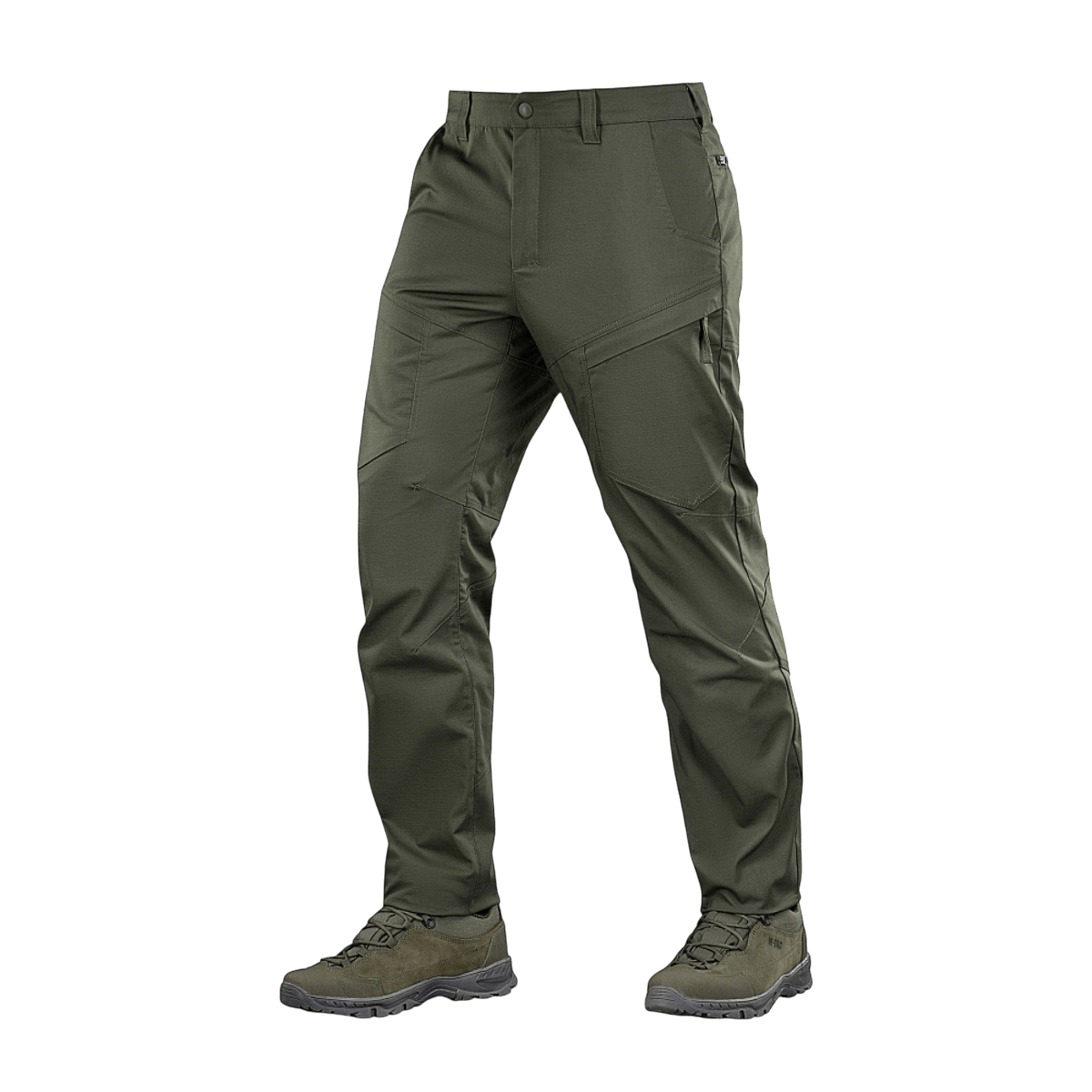 M-Tac Tactical Bukser Patrol Gen II Flex i grøn farve, ideel til outdoor og taktiske aktiviteter.