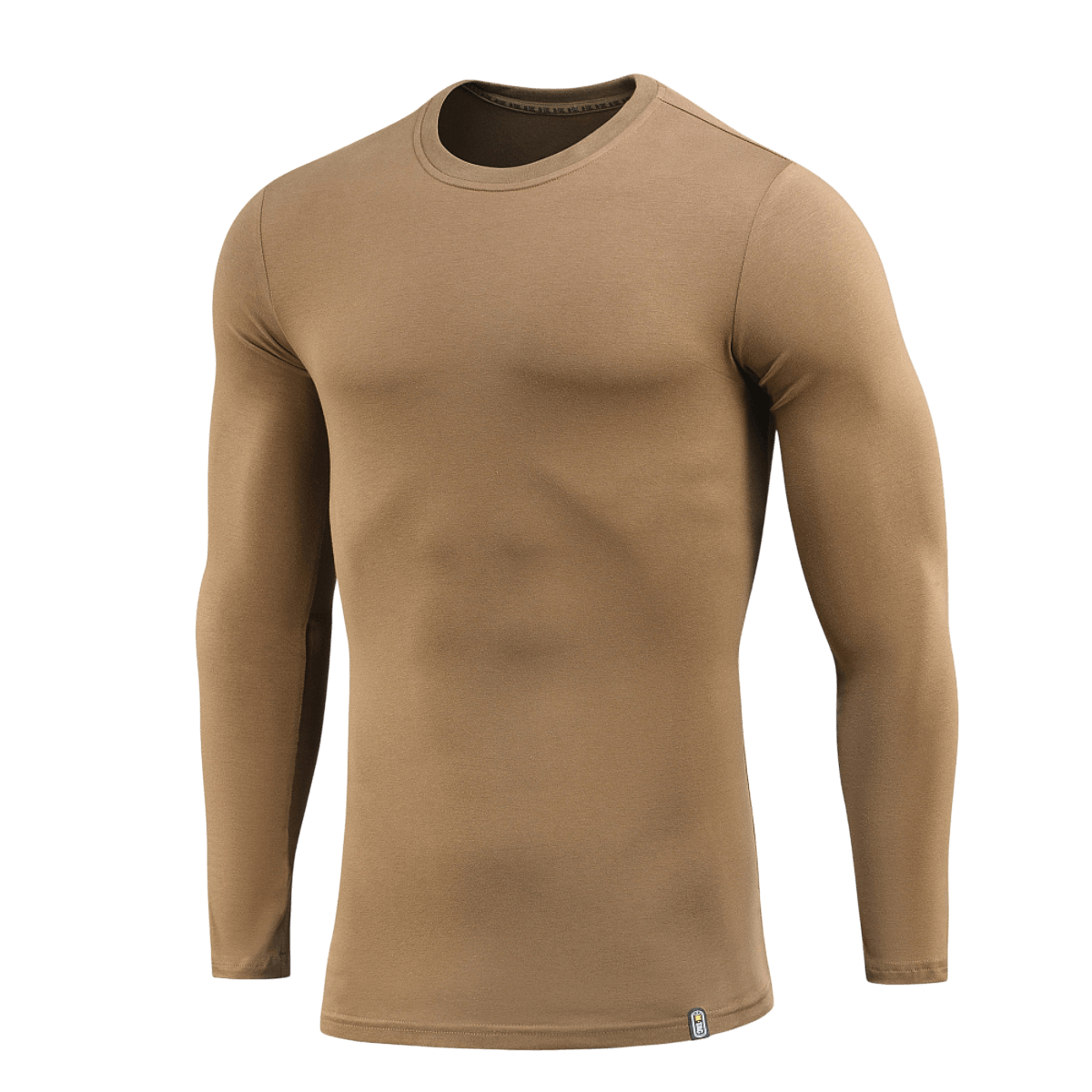 M-Tac Long-sleeve T-shirt 93/7 i 93% bomuld og 7% elastan, komfortabel, holdbar og velegnet til sport, jagt og hverdagsbrug.