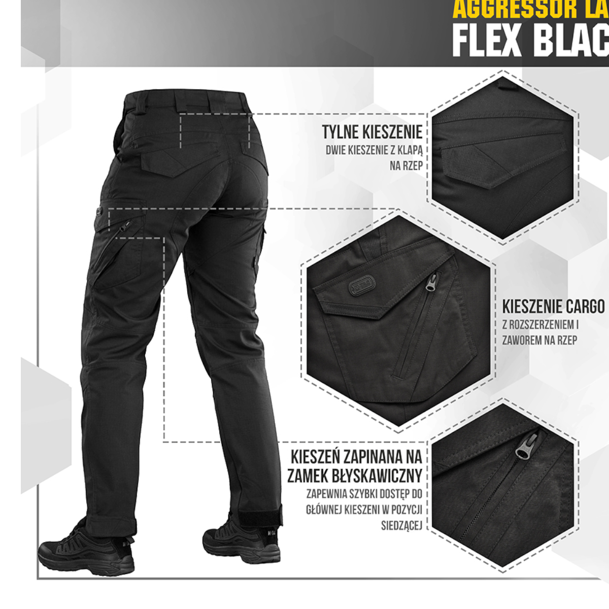M-Tac Byxor Aggressor Dam Flex