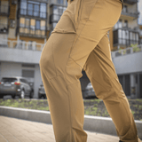 M-Tac Bukser Rubicon Flex i moderne 4-Way Stretch stof, perfekte til træning og fritid, vandtæt og åndbar med cargo-lomme design.